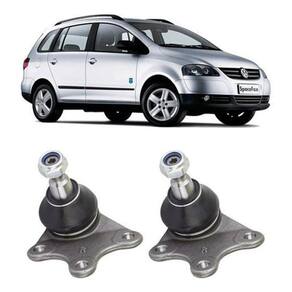 Kit 2 Pivo Suspensão Dianteira Spacefox 2006 2007 2008 2009