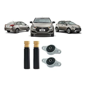 Kit Batente Suspensão Traseira Hb20 2014 2015 2016 2017 2018