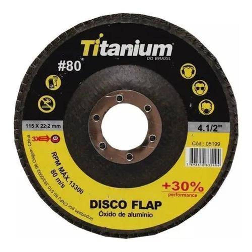 Disco Flap 4.1/2 Gr.80 Zirconio