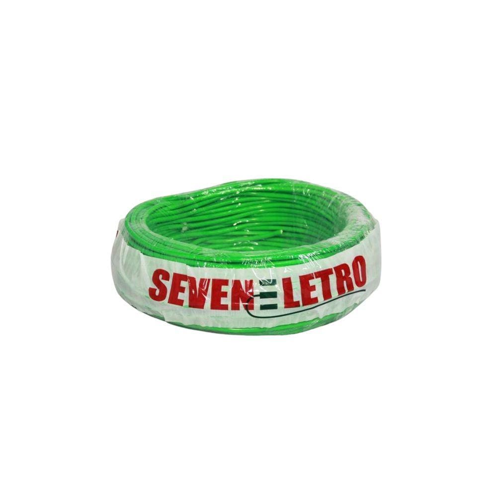 Fio Cabo Flexivel 2,5 Mm - 10 Metros/ Verde - Seven Eletro