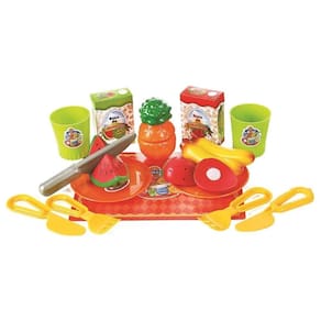 Brinquedo Infantil Kit Salada De Frutas Crec Crec Big Star