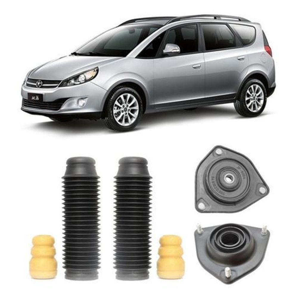 Kit Batente Amortecedor Dianteiro Jac J6 2012 Em Diante