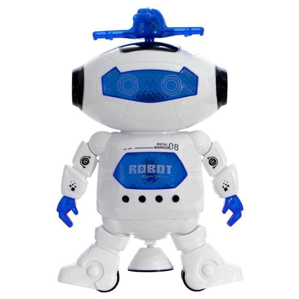 Brinquedo Robô Copter Dançarino Com Som E Luz