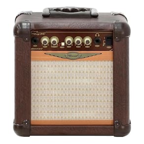 Amplificador Cubo Guitarra 20W OCG-50-MR Marrom Oneal