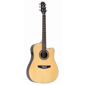 Violao Aço Eletrico Strinberg Dublin De50Sc N Natural