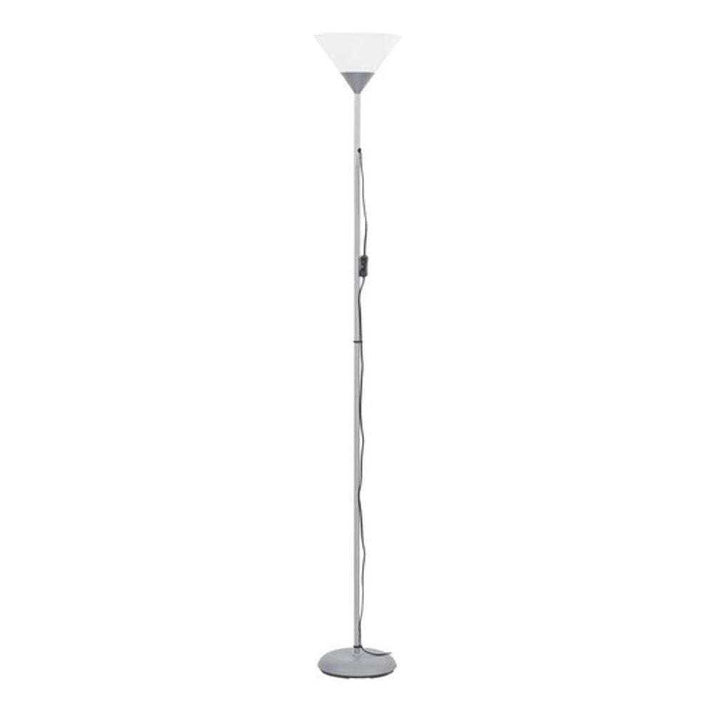 Luminária De Chão Aluminio Escovado 1,77M - Home - Branco