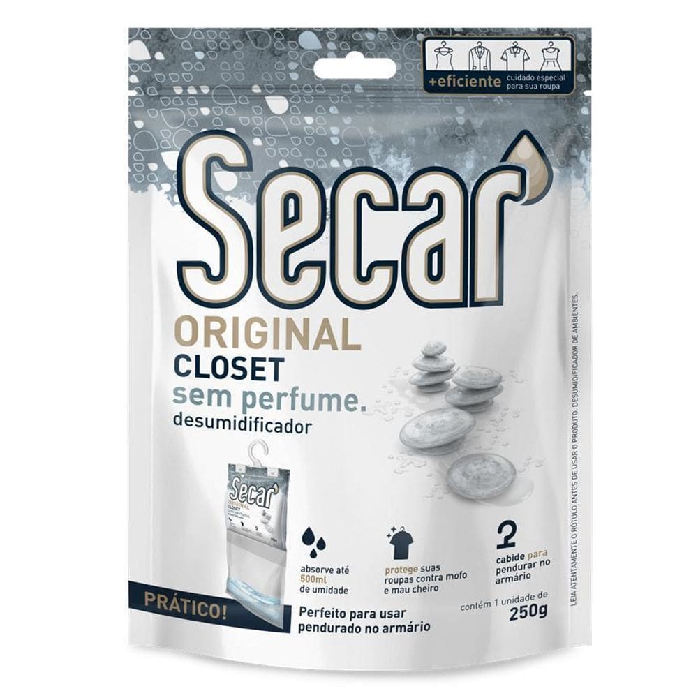 Anti Mofo Secar Closet 4X250G - Sem Perfume