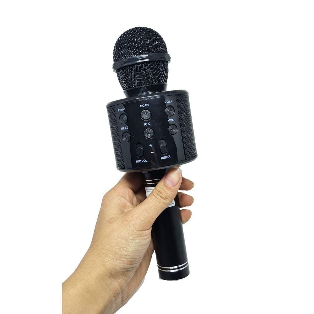 Microfone Bluetooth Sem Fio Recarregável Karaoke Youtuber