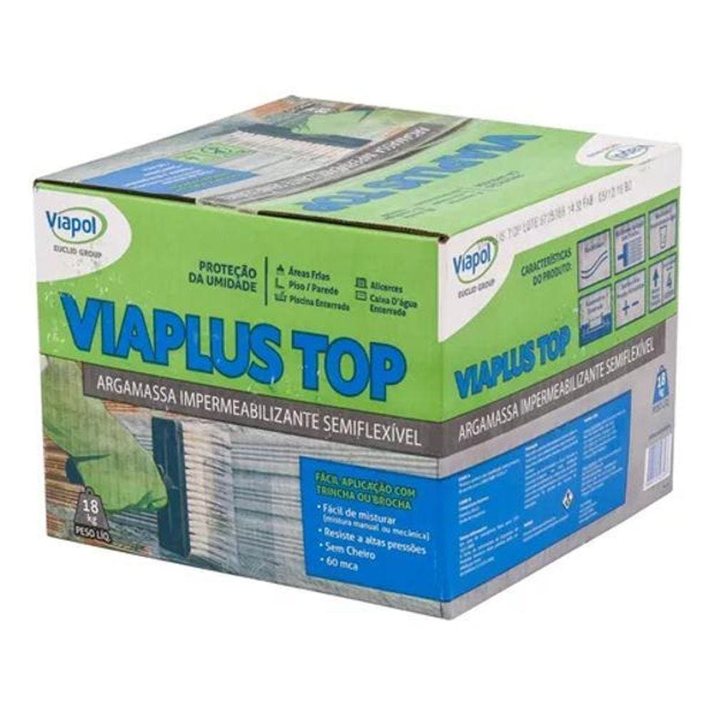Argamassa Polimérica Viapol - Pisos Frios - Apenas 3 Demãos