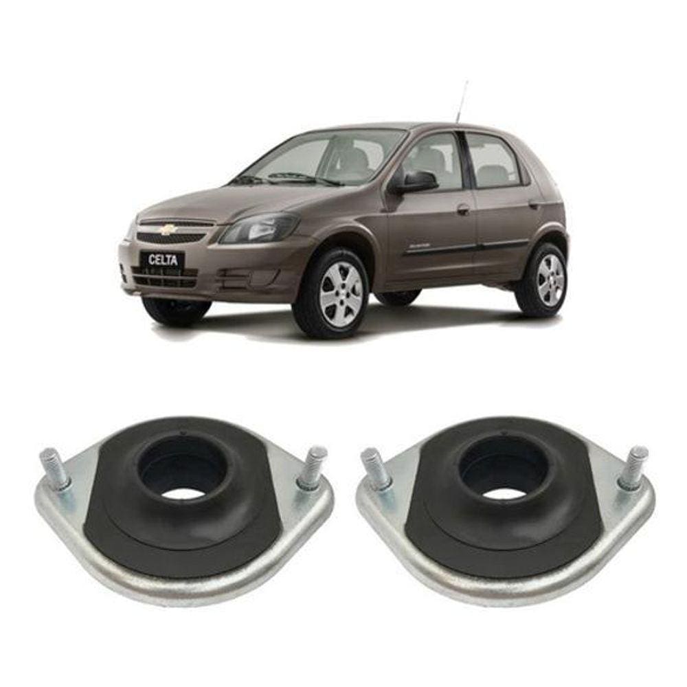 Par Batente Amortecedor Dianteiro Chevrolet Celta 2008/2014