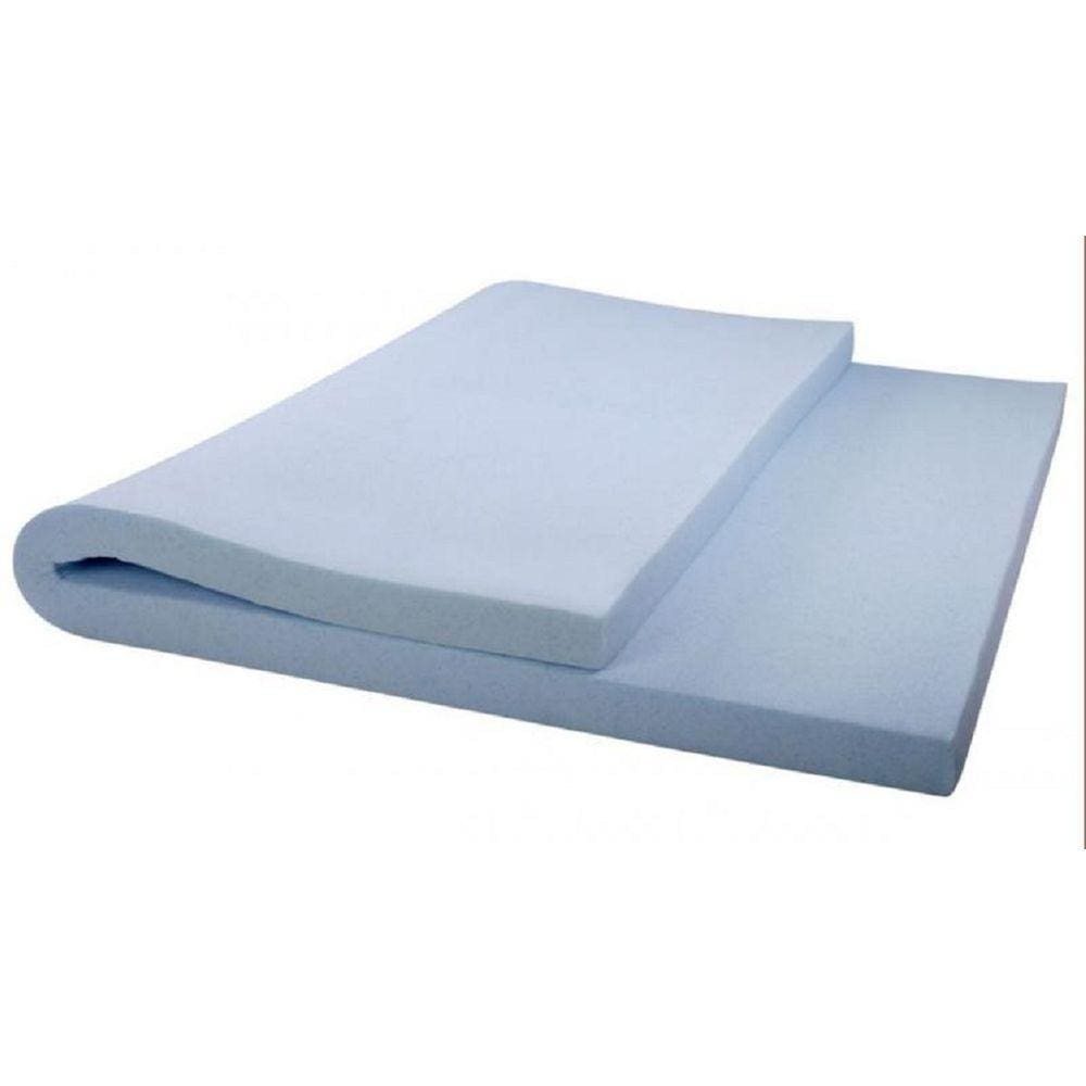 Colchão Pet Viscoelástico Com Gel Raça Média/Grande Cor Azul