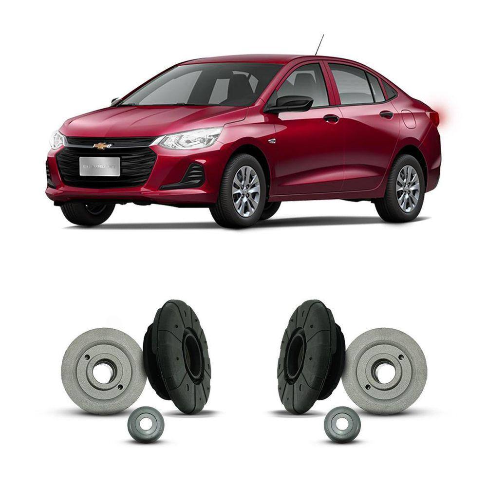 Par Batente Flange Rolamento Dianteiro Onix Plus 2019 A 2023