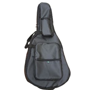 Semi Case Violão Folk Couro Com Pelucia 1,09X44X13