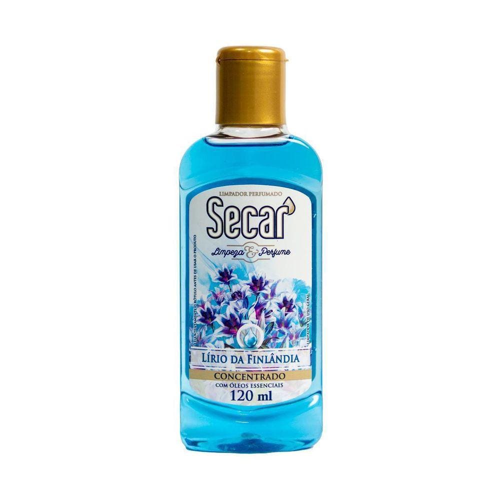 Limpador Perfumado Concentrado Secar 3X120Ml - Lirio
