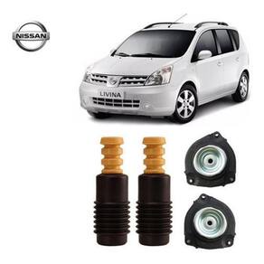 2 Kit Amortecedor Dianteiro Nissan Livina 2010 11 12 13 2014