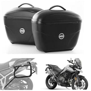 Kit Par Bau Givi E21N + Suporte Scam Spto512 Para Tiger 900