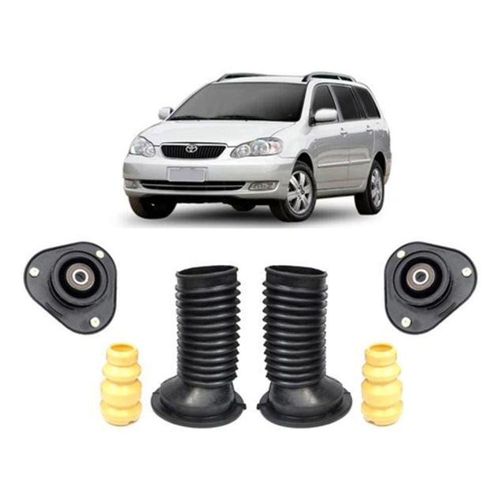 2 Kit Amortecedor Dianteiro Completo Fielder 2002 2003 2004