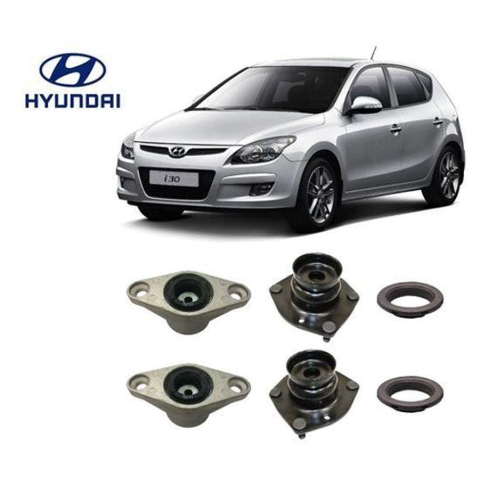 Kit 4 Coxim Suspensão Dianteira Traseira Hyundai I30 2009