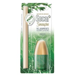 Difusor De Aromas Secar Sensações 3X100Ml Alecrim Silvestre
