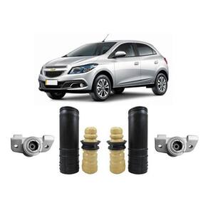 Par Kit Coxim Da Suspensão Traseiro Gm Onix 2017 2018 2019