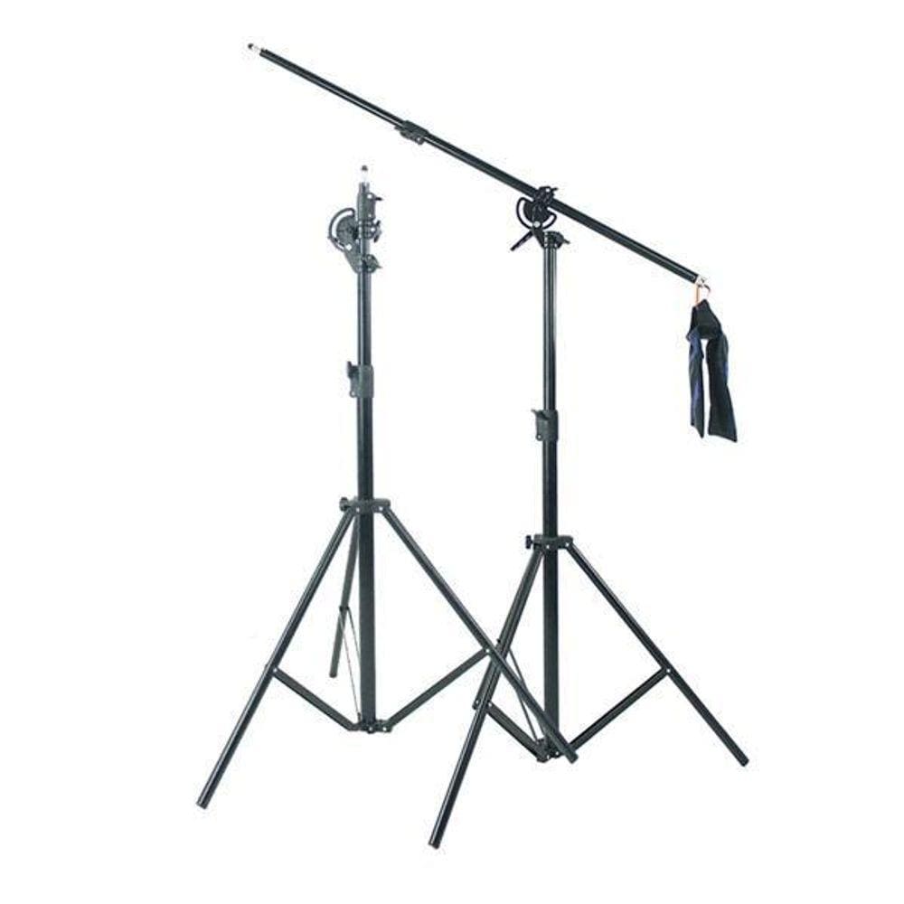 Suporte Grua Tripé Profissional Para Iluminação De Studio 3M
