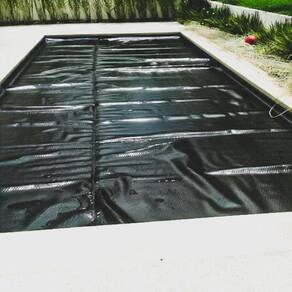 Capa Térmica Piscina 10,5 X 3,5 Thermocap 300 Micra Preta