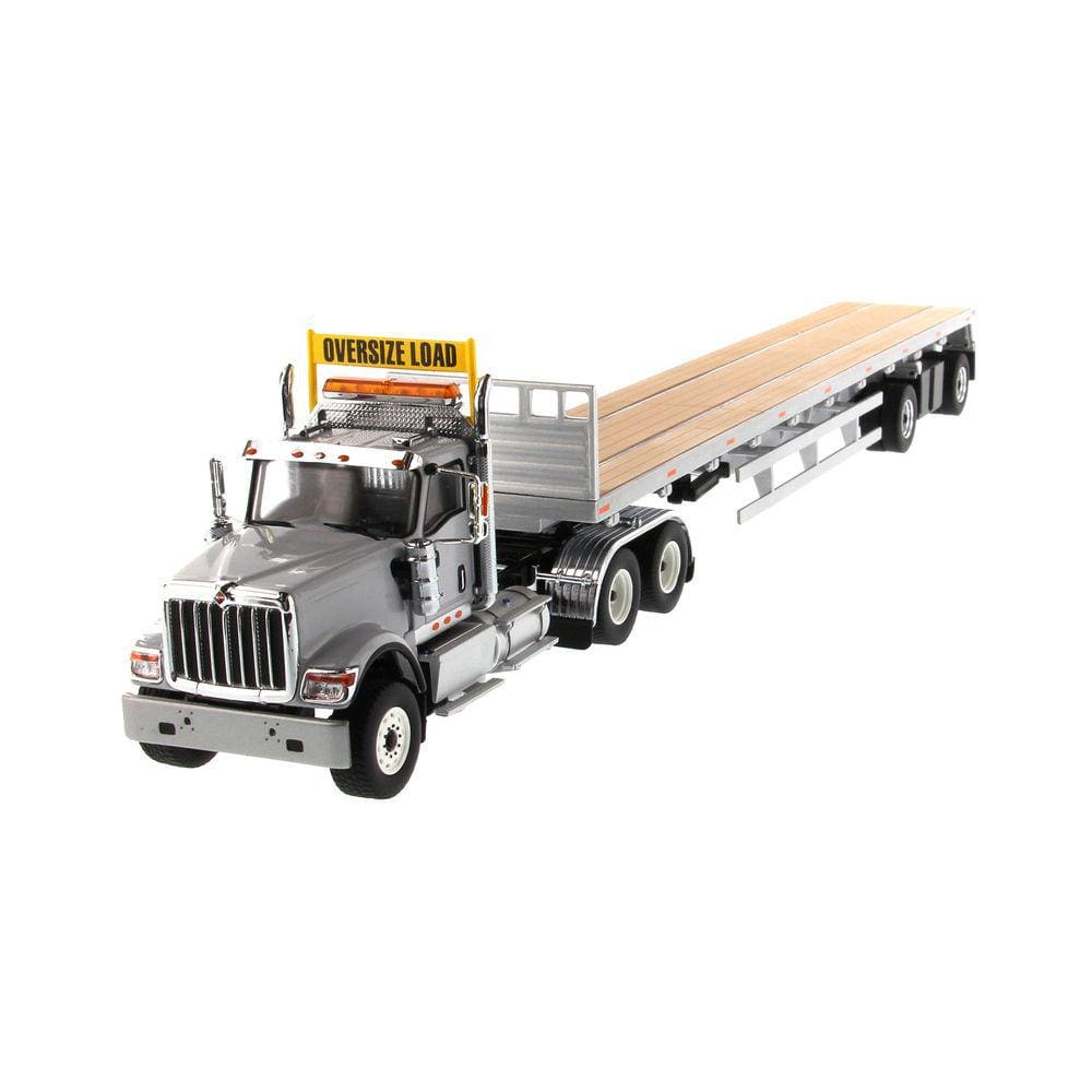 Miniatura 1/50 Caminhão Plataforma HX520 Flat Bed Detalhado