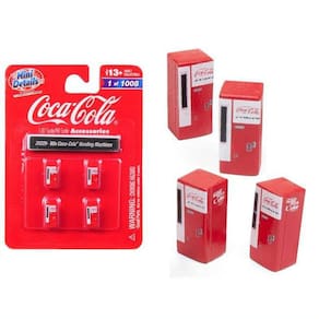 Miniatura Máquina De Vendas Coca Cola Mini Metals 60`S 1/87