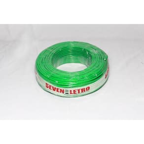 Cabo Flexível 6mm Verde 100m - 750v | Oferta | 2º Linha