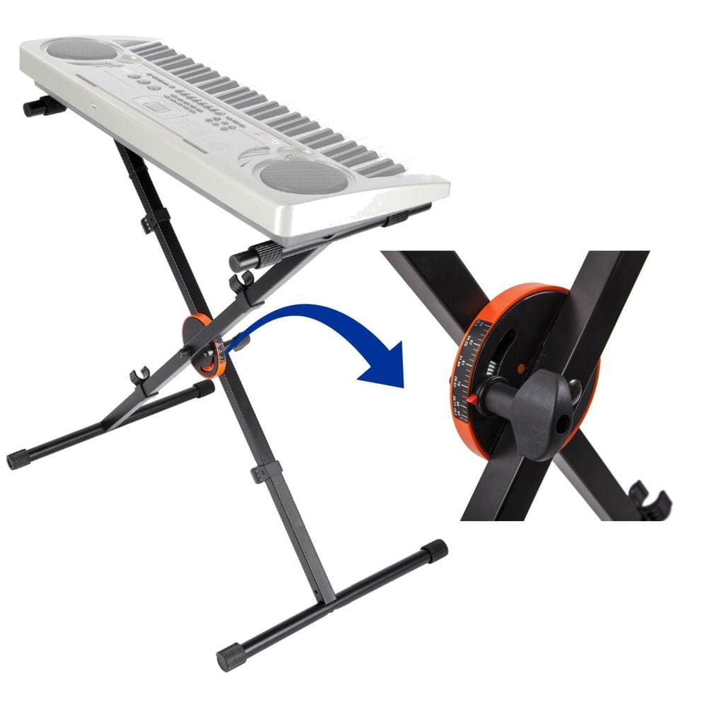 Estante Apoio Suporte X Memória Piano Teclado Case Djs,Mixer