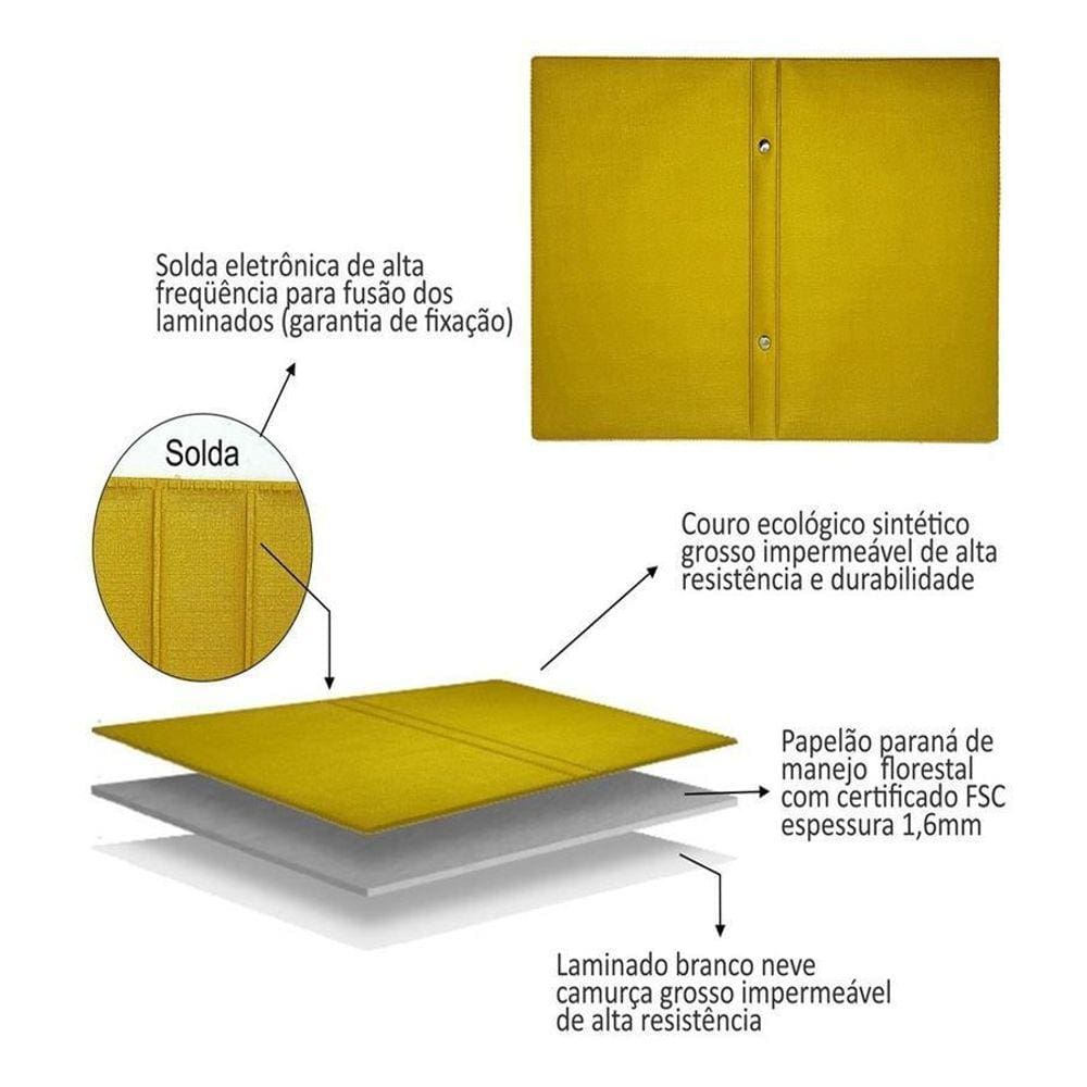 Album De 80 Fotos 15X21 Amarelo Leveza Descontração Otimismo