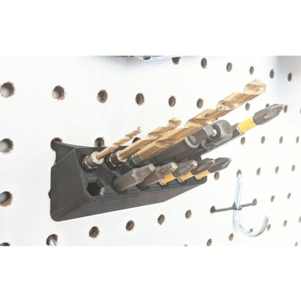 Suporte De Parede Para Bits Brocas Dremel