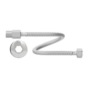 Engate Flexivel Trancado Inox 30cm M X F - Censi