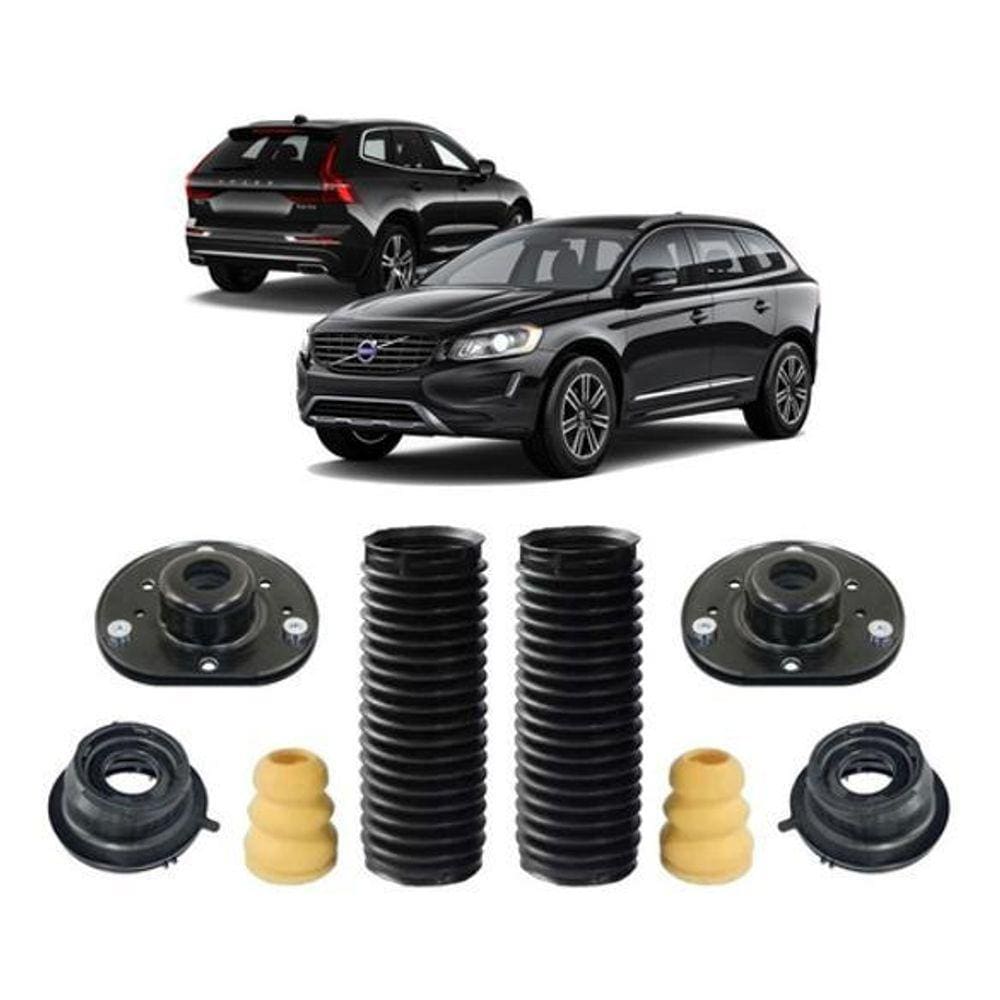 Par Kit Coxim Batente Dianteiro Volvo Xc60 2012 2013 2014 15