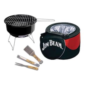 Churrasqueira Portátil Cooler Grill E Utensilios - Jim Beam