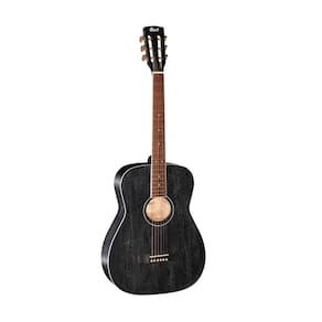 Violão Cort Af 590Mf Bop Preto Fosco Fishman