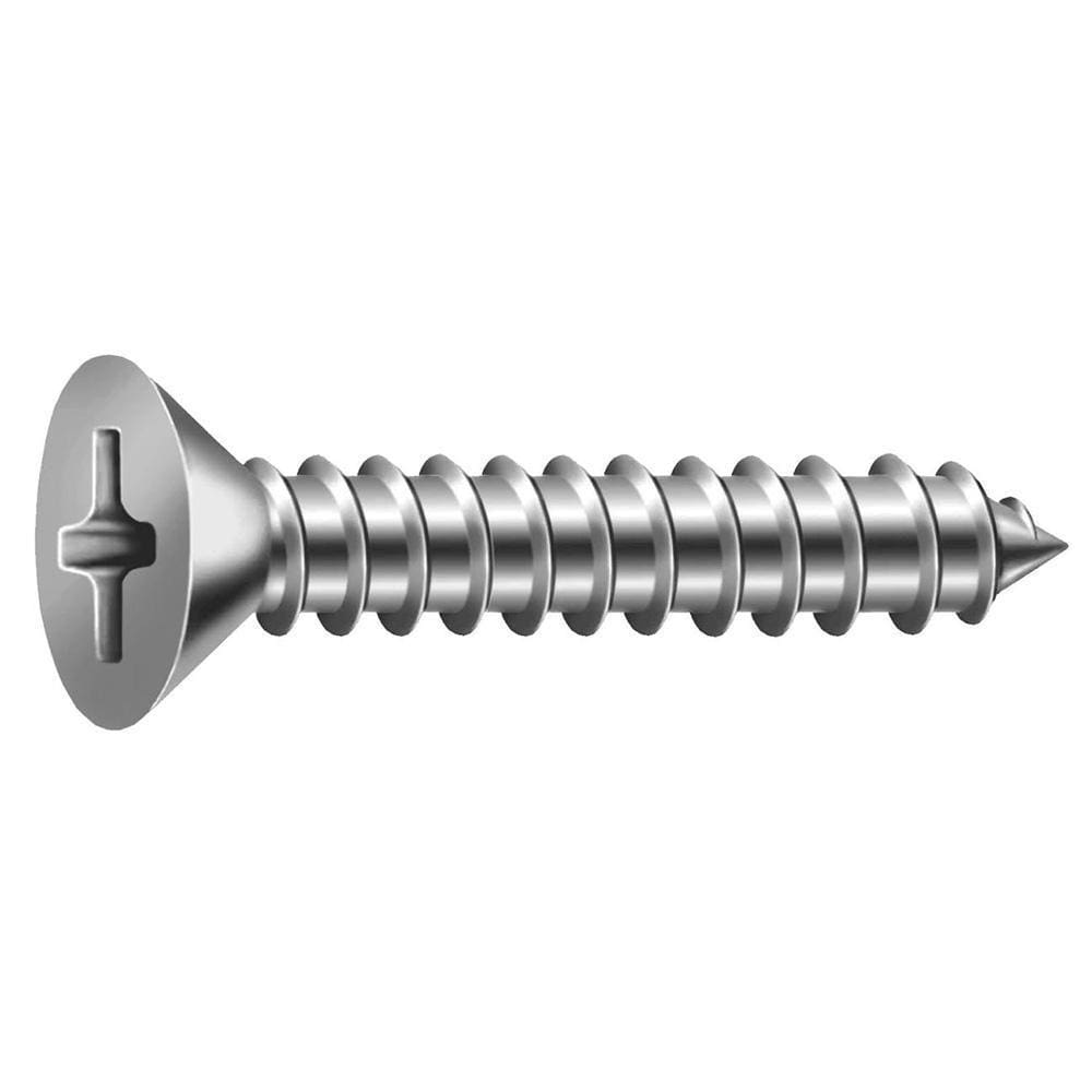 Parafuso Inox 6.3 X 70 Cabeça Chata Phillips Com 50