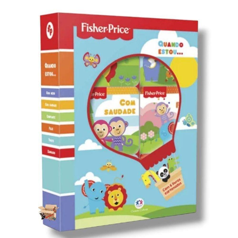 Kit Livro Infantil: Box Com 6 Mini Livros - Ciranda Cultural