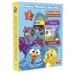 Kit Livro Infantil: Box Com 6 Mini Livros - Ciranda Cultural