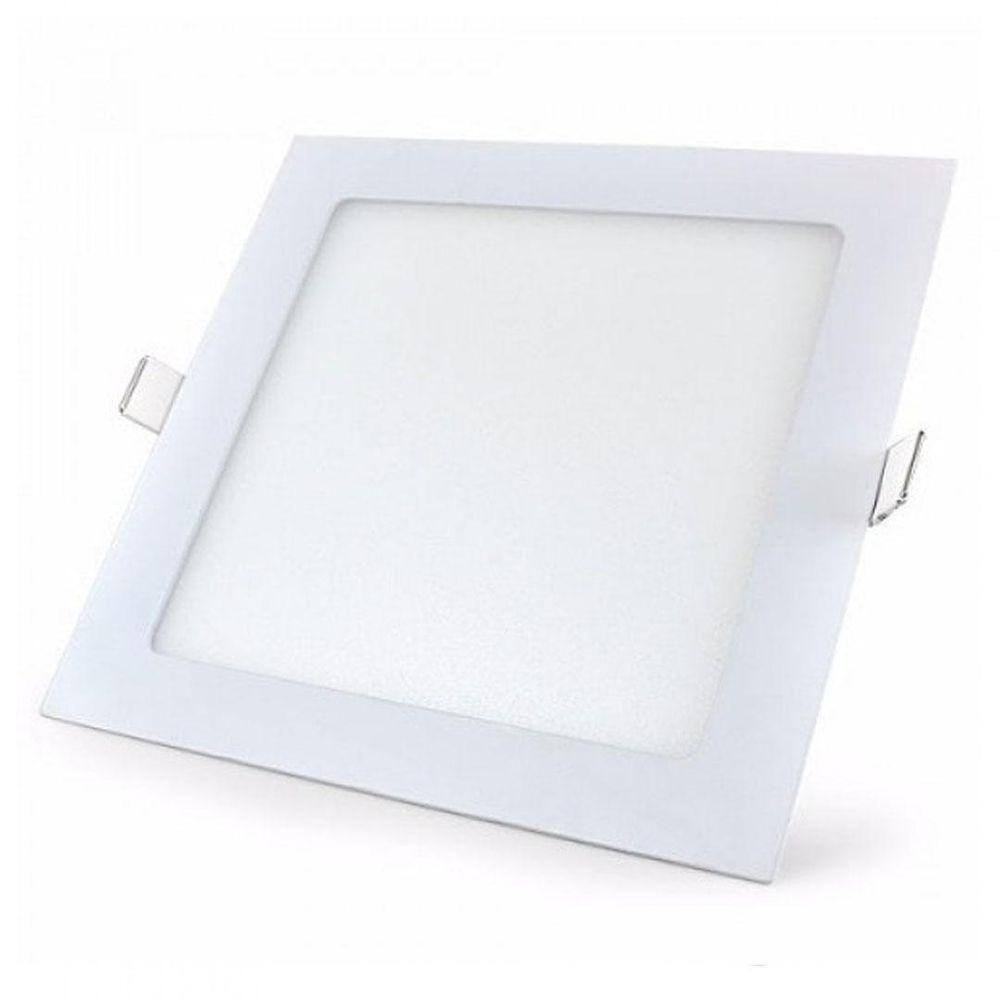 Plafon Downlight 18w Embutir Quadrado 6500k