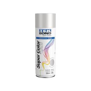 Tinta Aerossol Metálico 350ml - Tekbond Prata
