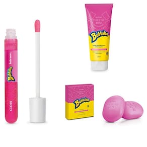 Kit Bubbaloo 03 Itens Tutti Frutti