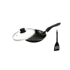 Frigideira Ovo 16 Cm Antiaderente Teflon Pequena Tampa Vidro