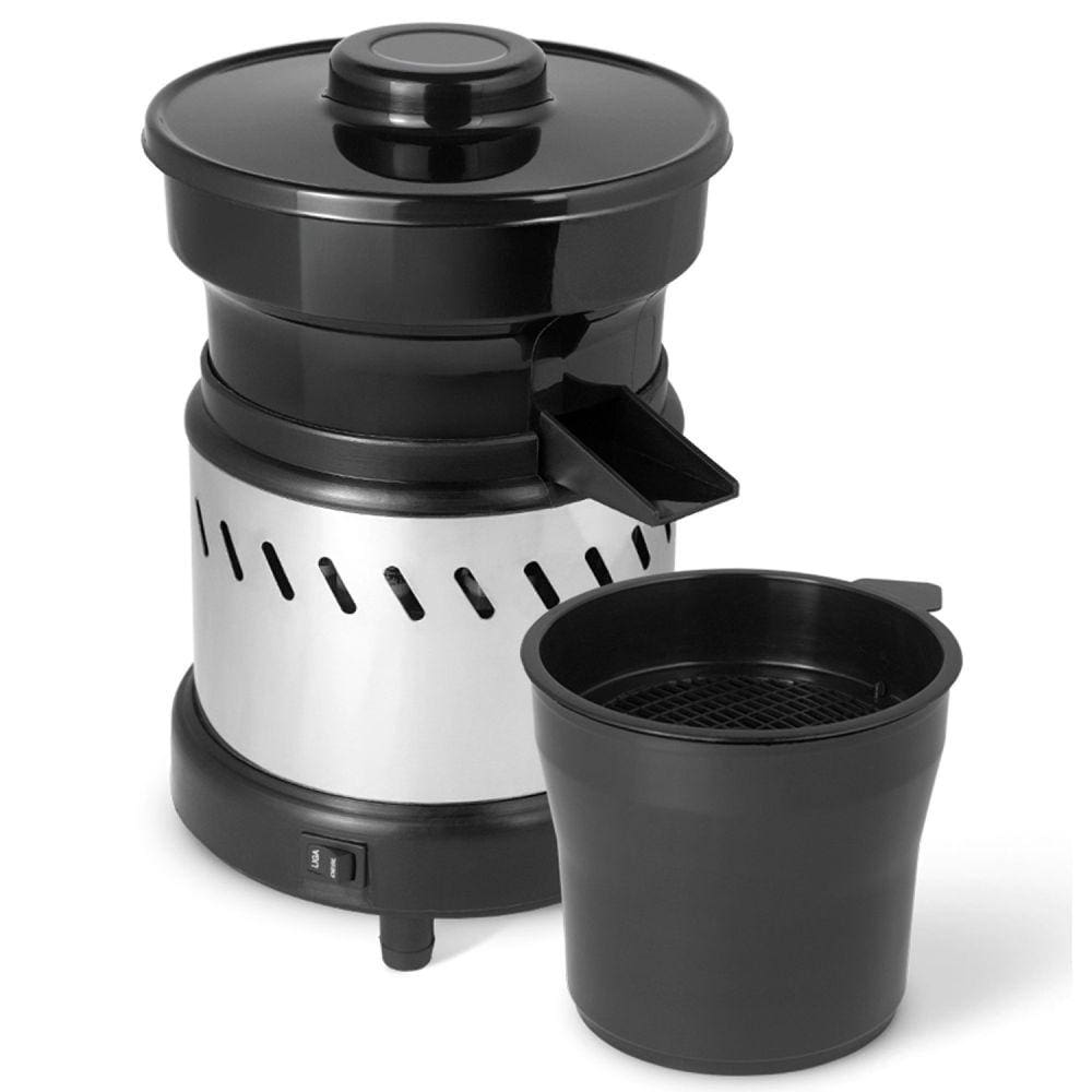 Espremedor de Frutas 127v/220v com Copo e Bica Plástica Master Tron Ventiladores Preto/Inox