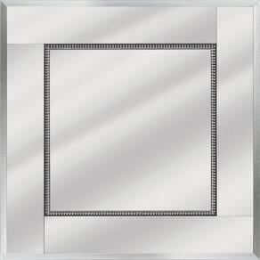 Espelho Potenza 50x50cm BLP BW Quadros Branco