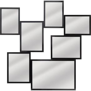 Espelho Savona 127x124cm PL BW Quadros Preto