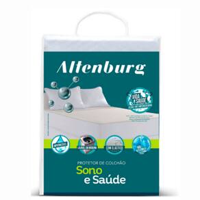 Protetor de Colchão Impermeável Altenburg Sono e Saúde Solteiro 90x190x36 - Com Ação Antimicrobiana