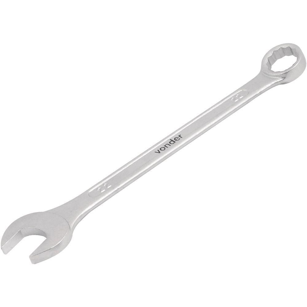 Chave Combinada 22MM Cromo Vanadio Reta - Vonder