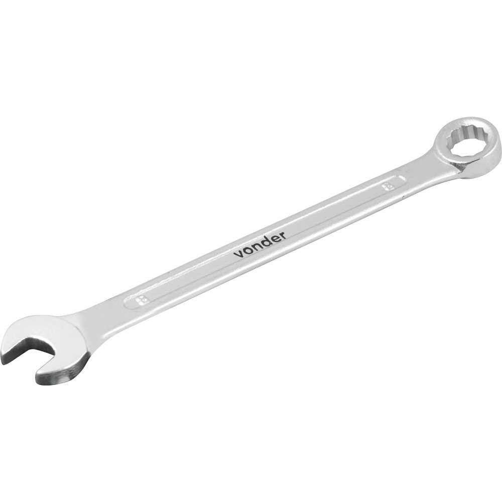 Chave Combinada 8MM Cromo Vanadio Reta - Vonder