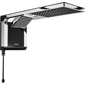 Chuveiro Acqua Duo Preto/Cromado 7800W 220V - Lorenzetti